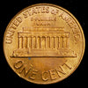 1961-D 1MM-022 Lincoln cent Repunched Mint Mark - GEM BU