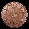 One Ounce .999 fine Copper Round - Gemini Zodiac