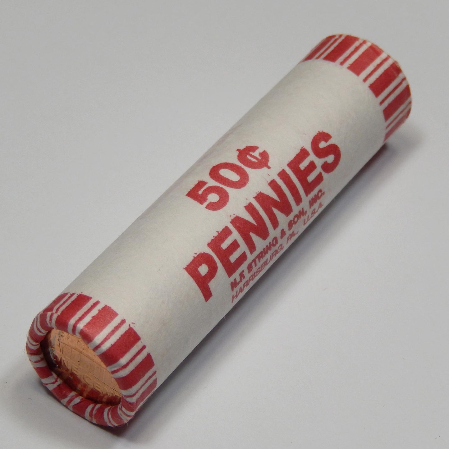 2012-P Lincoln Shield Cent Original Bank Wrapped (OBW) BU Roll