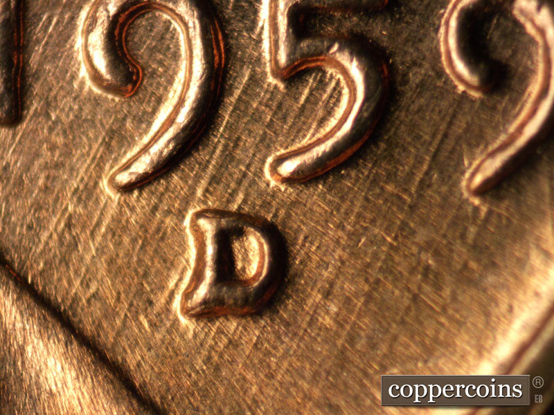 1959D-1MM-083 Lincoln Cent Repunched Mint Mark