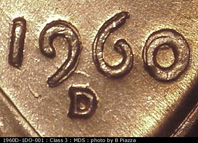 1960D-1DO-001 Lincoln Cent Doubled Die Obverse