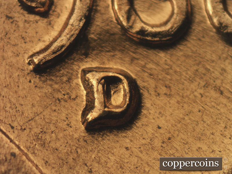 1960D-1MM-203 Lincoln Cent Repunched Mint Mark