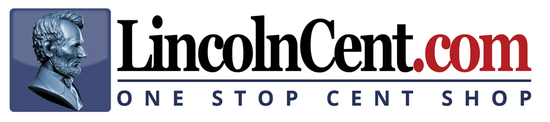 lincolncent.com home page logo. buy lincoln cents and other coins