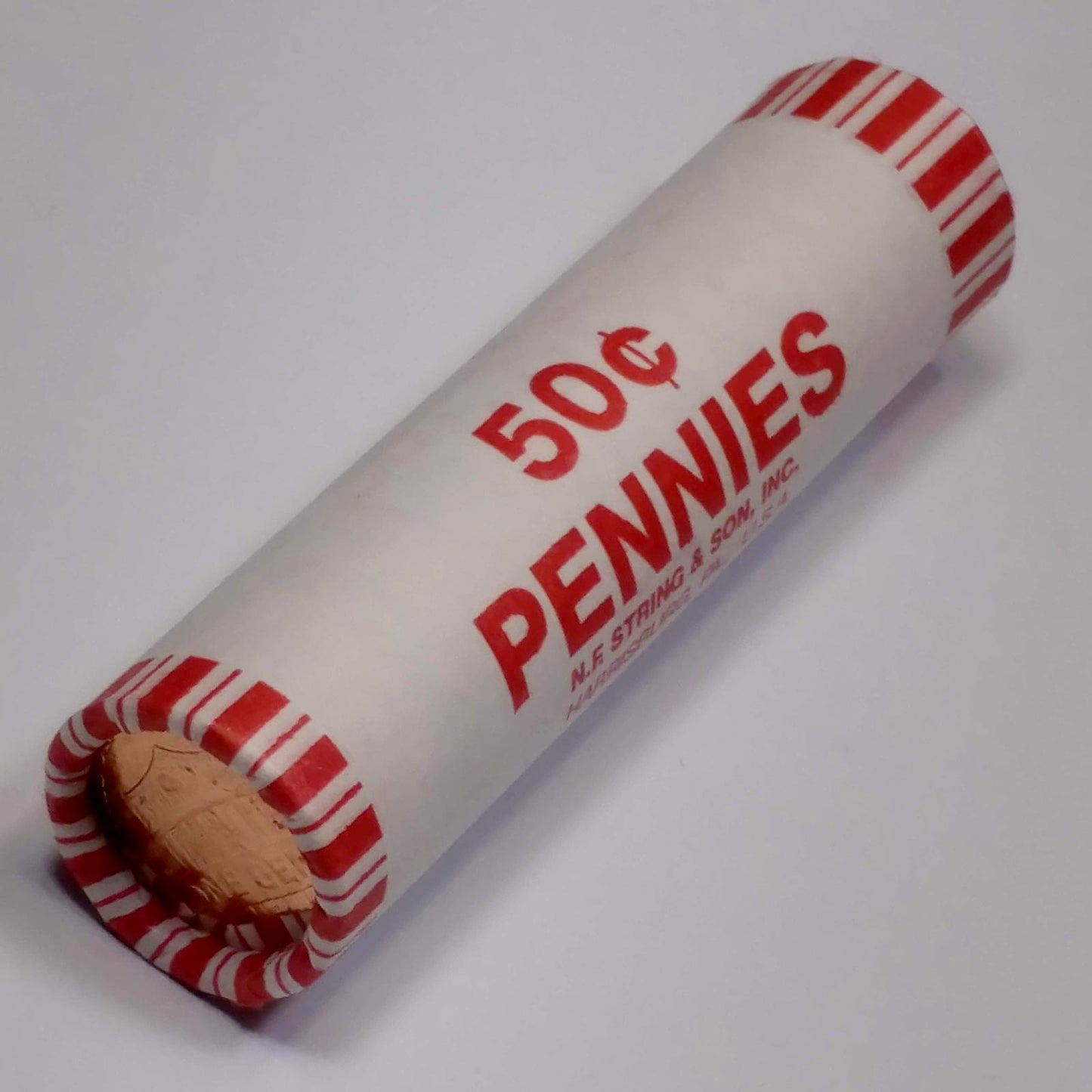 2007-D Lincoln Memorial Cent Original Bank Wrapped (OBW) BU Roll