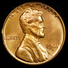1961-D 1MM-022 Lincoln cent Repunched Mint Mark - GEM BU