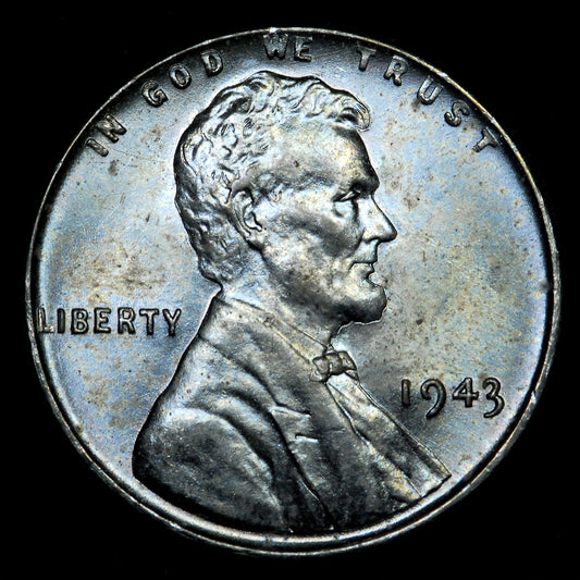 1943-P Lincoln Wheat Cent: Ch BU