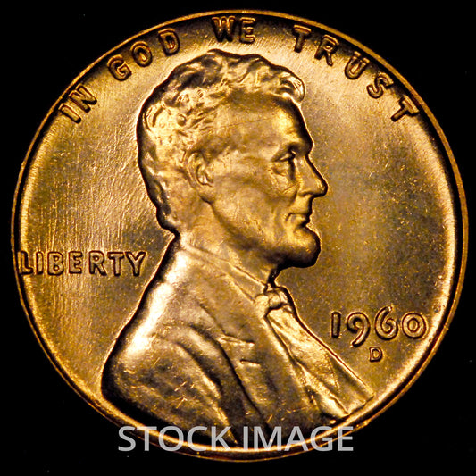 1960-D Small Date Lincoln cent - GEM BU