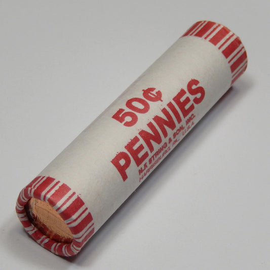 2012-P Lincoln Shield Cent Original Bank Wrapped (OBW) BU Roll