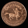 One Ounce .999 fine Copper Round - Sagittarius Zodiac