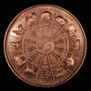 One Ounce .999 fine Copper Round - Scorpio Zodiac